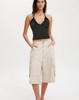 Lace Halter Going Out Tank Top