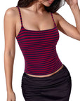 Cotton Double Layer Bra Sleeveless Tops