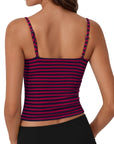 Cotton Double Layer Bra Sleeveless Tops