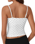 Cotton Double Layer Bra Sleeveless Tops
