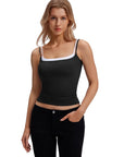 Square Neck Layered Tank Top
