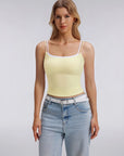 Square Neck Layered Tank Top