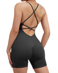 Seamless Strappy Romper-SUUKSESS