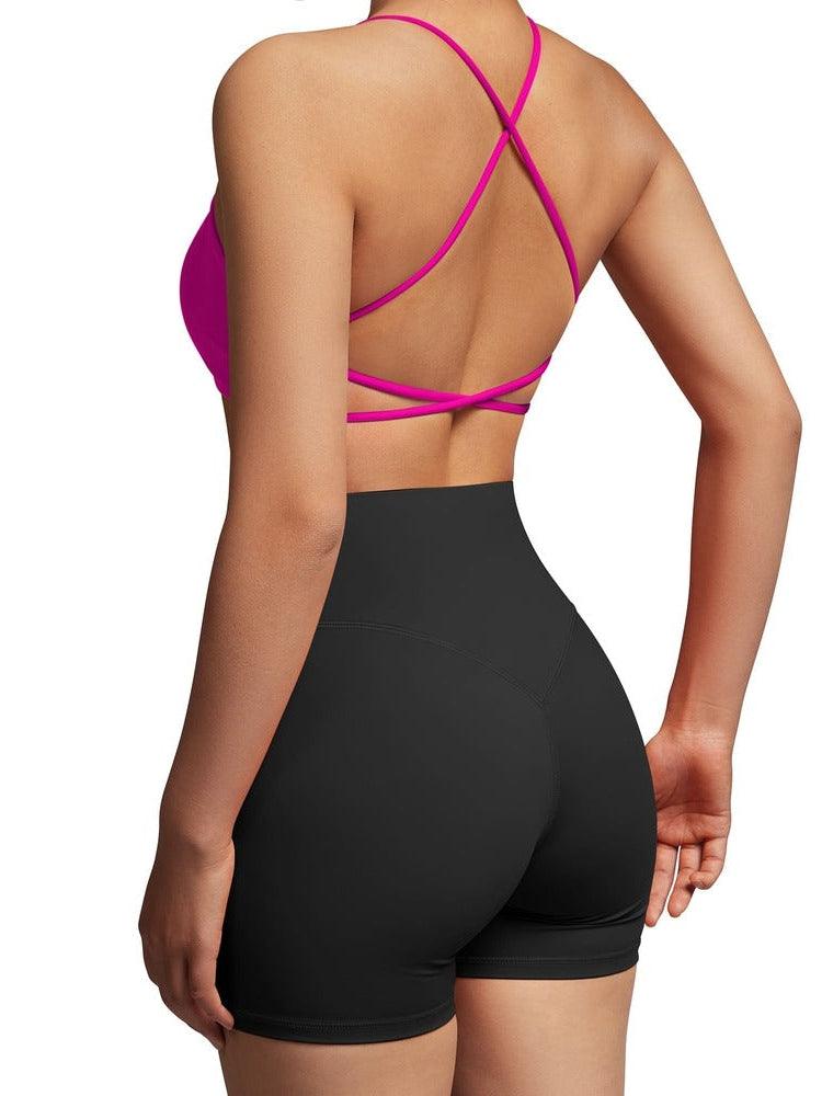 Flash Sales - Strappy Sports Bra - SUUKSESS