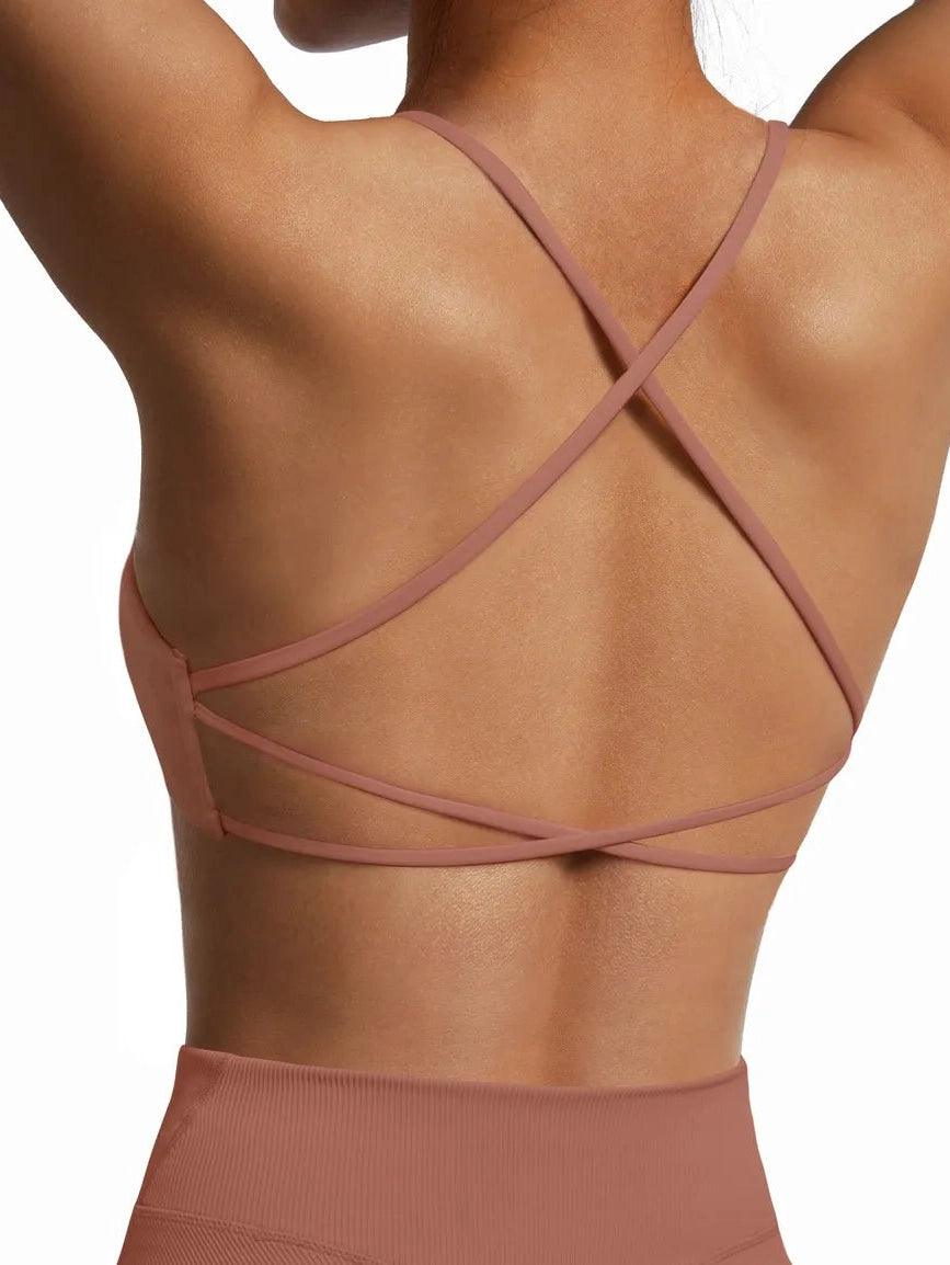 Flash Sales - Strappy Sports Bra - SUUKSESS