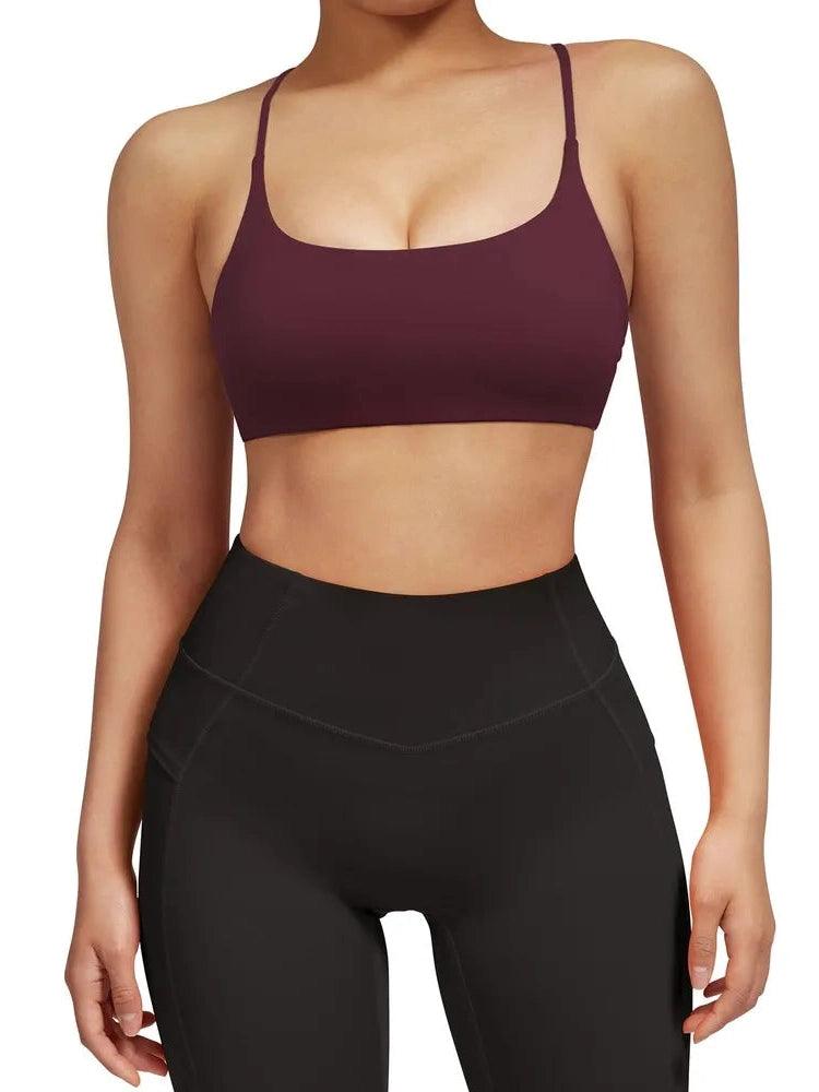 Flash Sales - Strappy Sports Bra - SUUKSESS