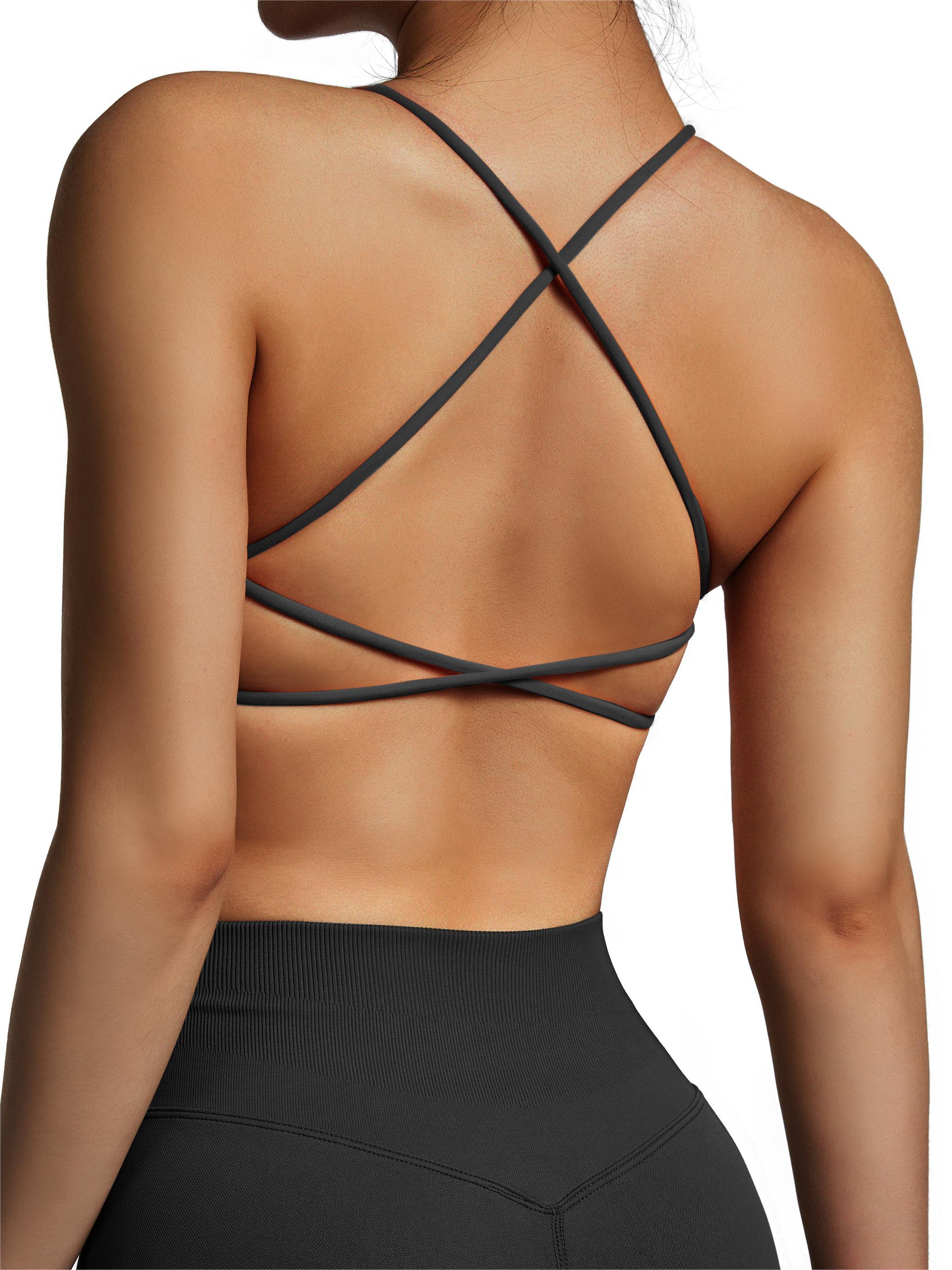 Flash Sales - Strappy Sports Bra - SUUKSESS