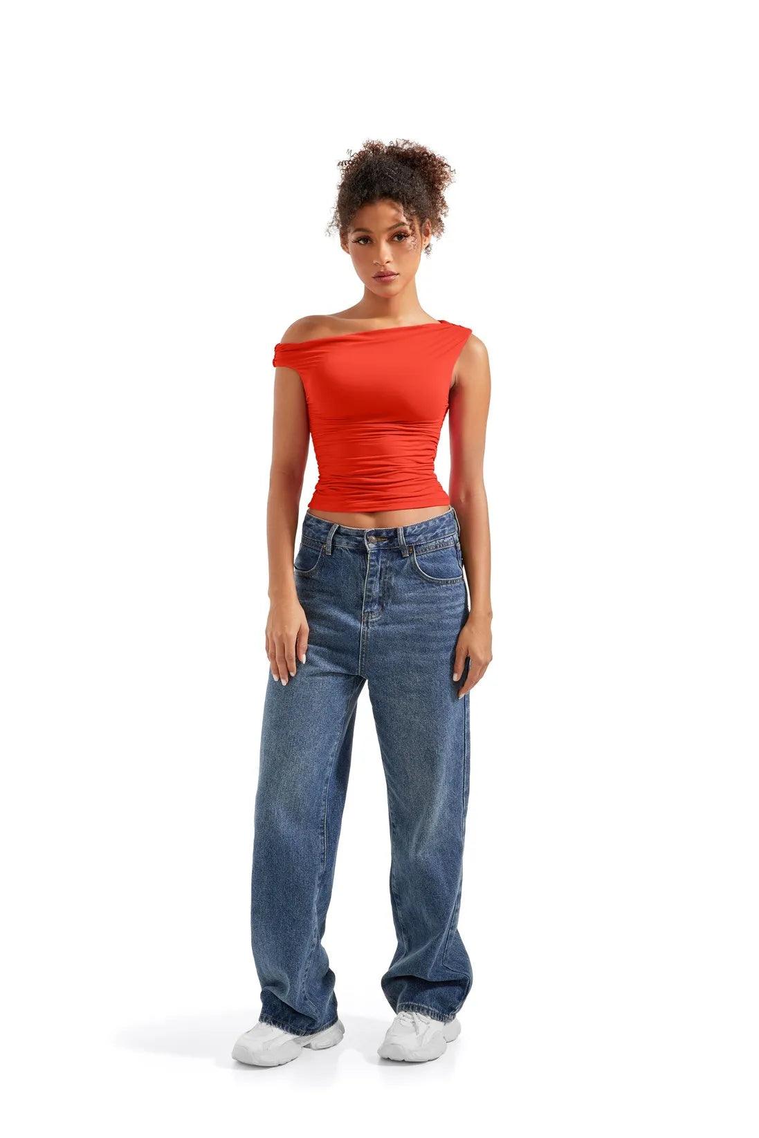 Buttery Soft Off Shoulder Shirt - SUUKSESS
