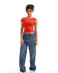 Buttery Soft Off Shoulder Shirt - SUUKSESS