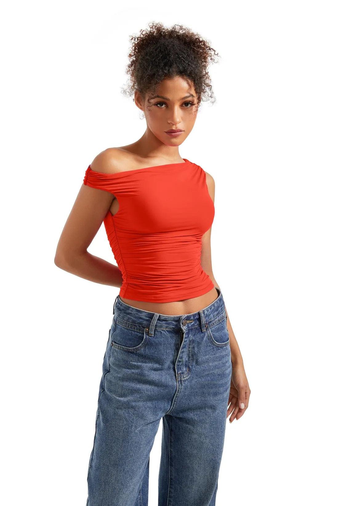 Buttery Soft Off Shoulder Shirt - SUUKSESS