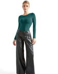 Buttery Soft Crew Neck Bodysuit - Long Sleeve