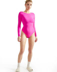 Buttery Soft Crew Neck Bodysuit - Long Sleeve