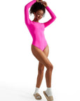 Buttery Soft Crew Neck Bodysuit - Long Sleeve