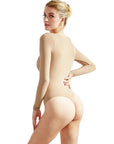 Buttery Soft Crew Neck Bodysuit - Long Sleeve