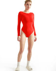Buttery Soft Crew Neck Bodysuit - Long Sleeve