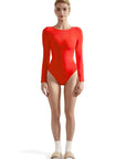 Buttery Soft Crew Neck Bodysuit - Long Sleeve