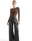 Buttery Soft Crew Neck Bodysuit - Long Sleeve