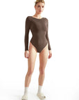 Buttery Soft Crew Neck Bodysuit - Long Sleeve