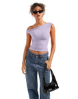 Buttery Soft Off Shoulder Shirt