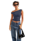 Buttery Soft Off Shoulder Shirt