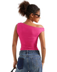 Buttery Soft Off Shoulder Shirt