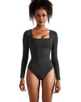 Buttery Soft Square Neck Bodysuit - Long Sleeve