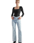 Buttery Soft Square Neck Bodysuit - Long Sleeve