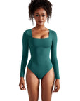 Buttery Soft Square Neck Bodysuit - Long Sleeve
