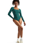 Buttery Soft Square Neck Bodysuit - Long Sleeve