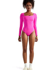 Buttery Soft Square Neck Bodysuit - Long Sleeve