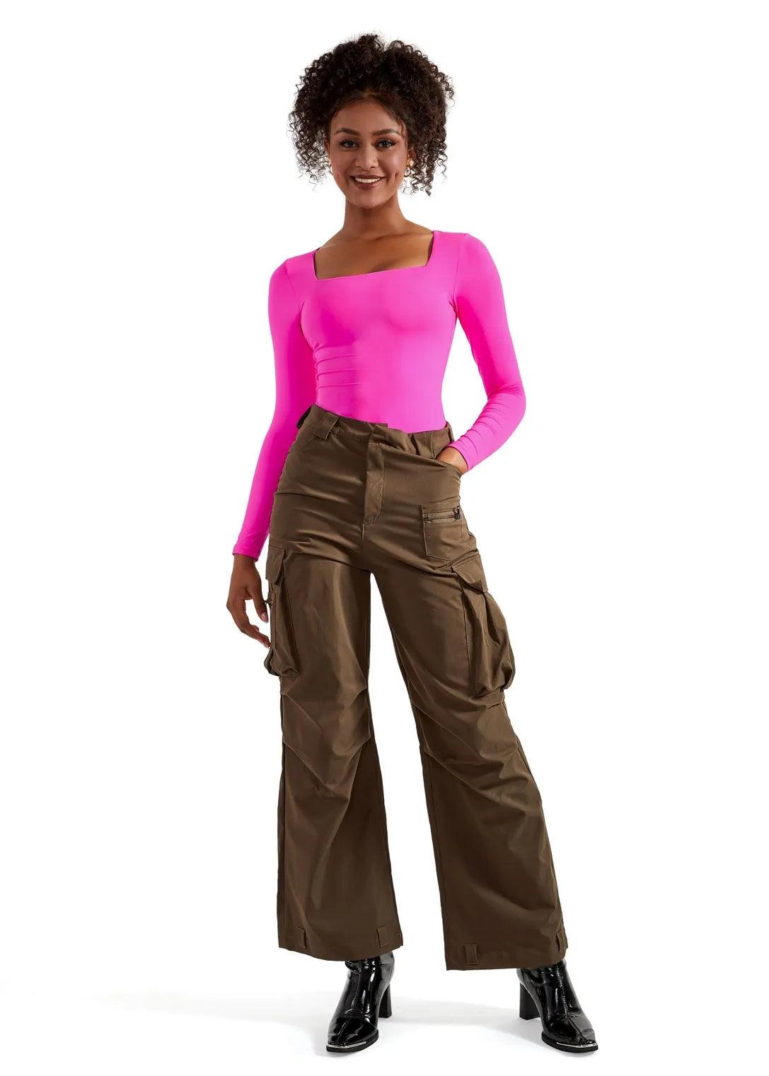 Buttery Soft Square Neck Bodysuit - Long Sleeve