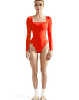 Buttery Soft Square Neck Bodysuit - Long Sleeve
