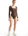 Buttery Soft Square Neck Bodysuit - Long Sleeve
