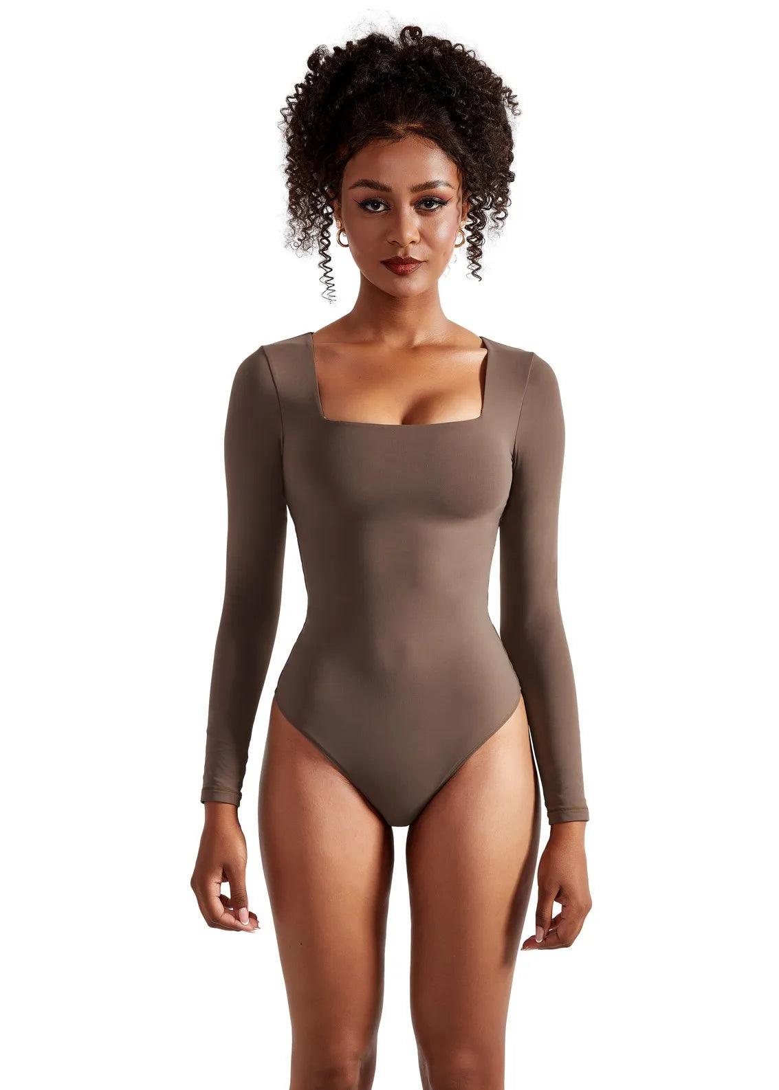 Buttery Soft Square Neck Bodysuit - Long Sleeve