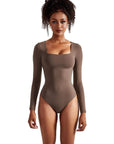 Buttery Soft Square Neck Bodysuit - Long Sleeve