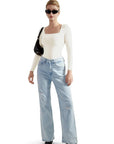 Buttery Soft Square Neck Bodysuit - Long Sleeve