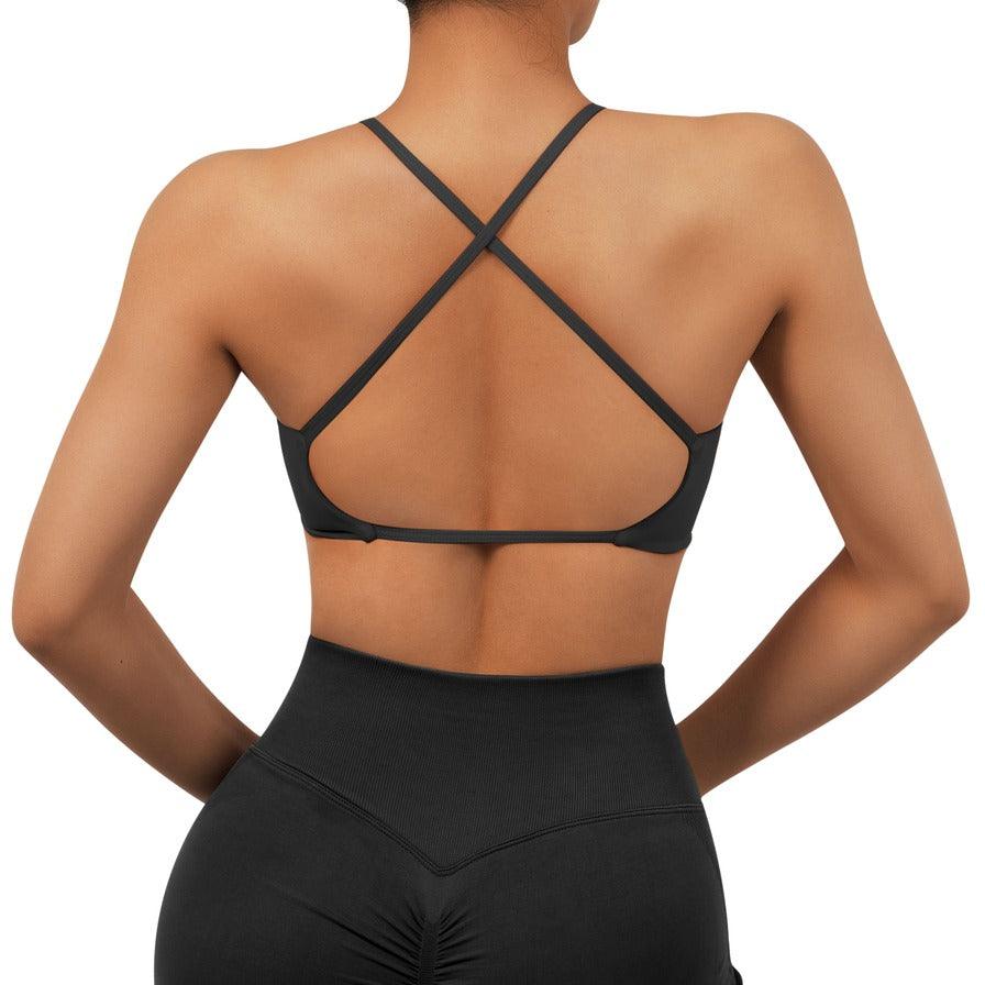 Ultrasoft Twisted Sports Bra-SUUKSESS