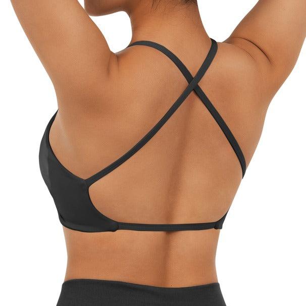 Ultrasoft Twisted Sports Bra-SUUKSESS