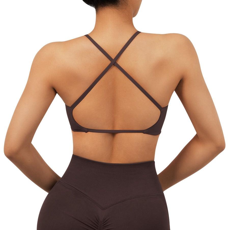 Ultrasoft Twisted Sports Bra-SUUKSESS