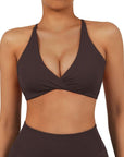Ultrasoft Twisted Sports Bra-SUUKSESS