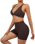 Ultrasoft Twisted Sports Bra-SUUKSESS