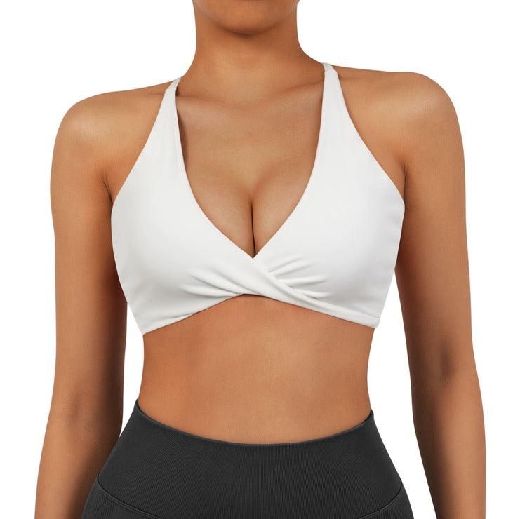 Ultrasoft Twisted Sports Bra-SUUKSESS