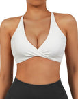 Ultrasoft Twisted Sports Bra-SUUKSESS