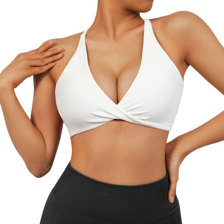 Ultrasoft Twisted Sports Bra-SUUKSESS