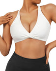 Ultrasoft Twisted Sports Bra-SUUKSESS
