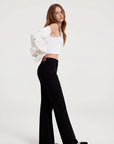 Mid-Rise Stretch Straight Leg Jeans-SUUKSESS-SUUKSESS