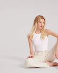 Mid-Rise Stretch Straight Leg Jeans-SUUKSESS-SUUKSESS
