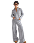 Waffle Knit Sweater Lounge Set-Clothing-SUUKSESS-SUUKSESS