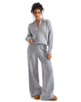 Waffle Knit Sweater Lounge Set-Clothing-SUUKSESS-SUUKSESS