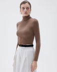 SUUKSESS Women Turtleneck Cashmere Sweater Long Sleeve Shirts Fall Basic Thermal Tops Winter Clothes-SUUKSESS-SUUKSESS